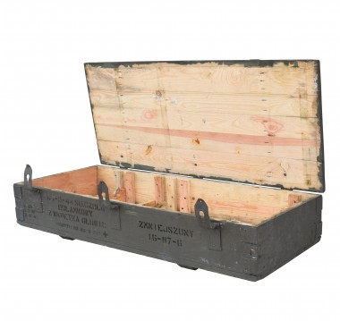 Wooden chest, rocket container 106x44x20